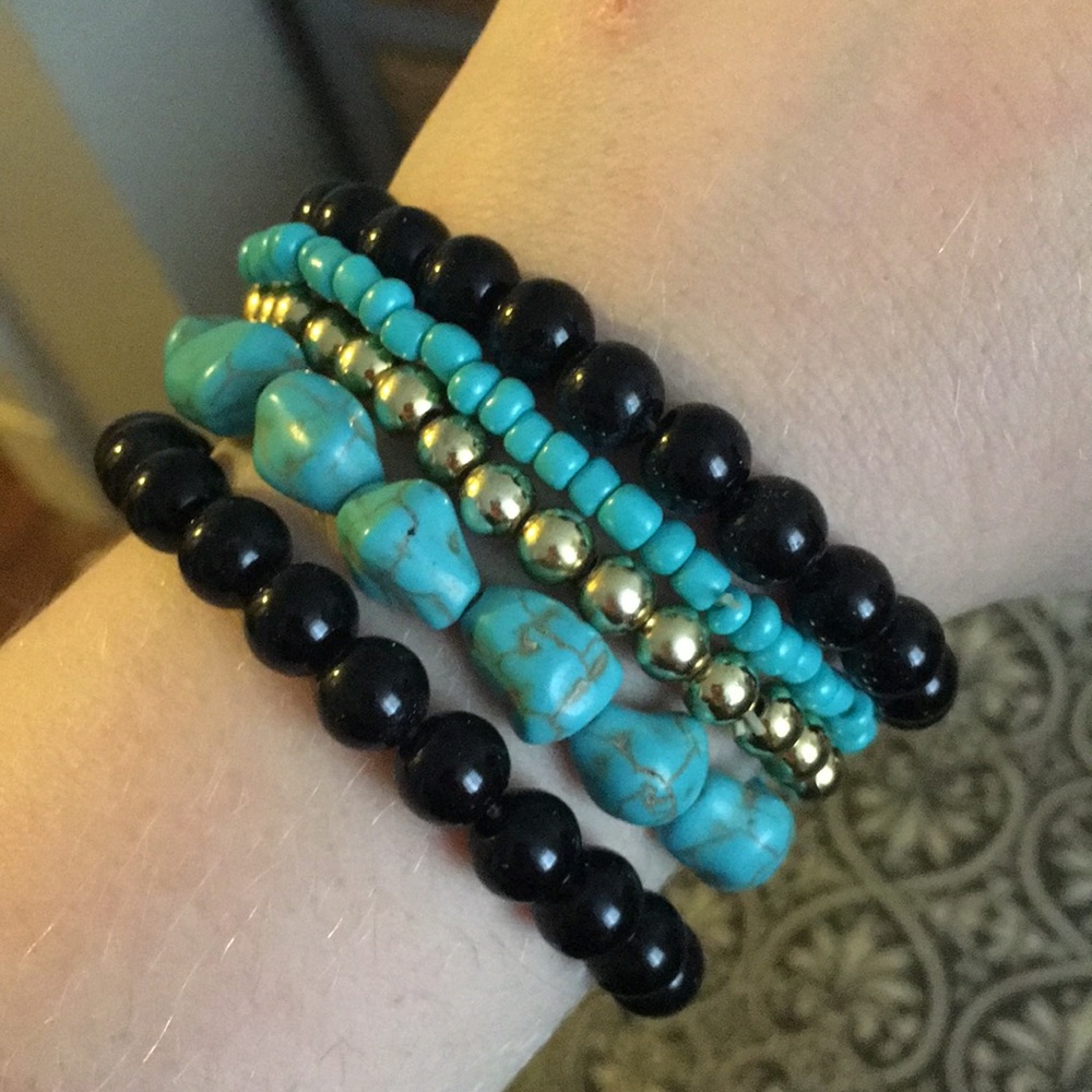 💜3 for $8💜 Bead bracelet bundle